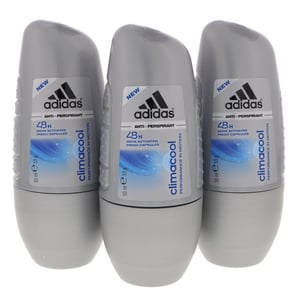 Adidas Men Climacool Anti-Perspirant Roll On 3 x 50 ml