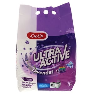 LuLu Ultra Active Automatic Lavender Washing Powder 3 kg