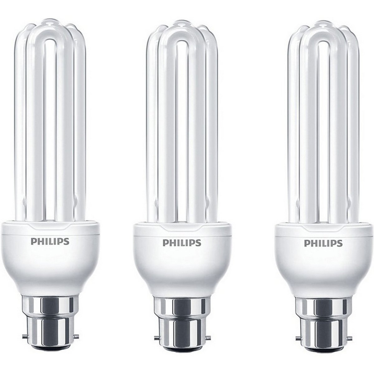 Philips Essential CFL Bulb 23W B27 CDL 3pcs