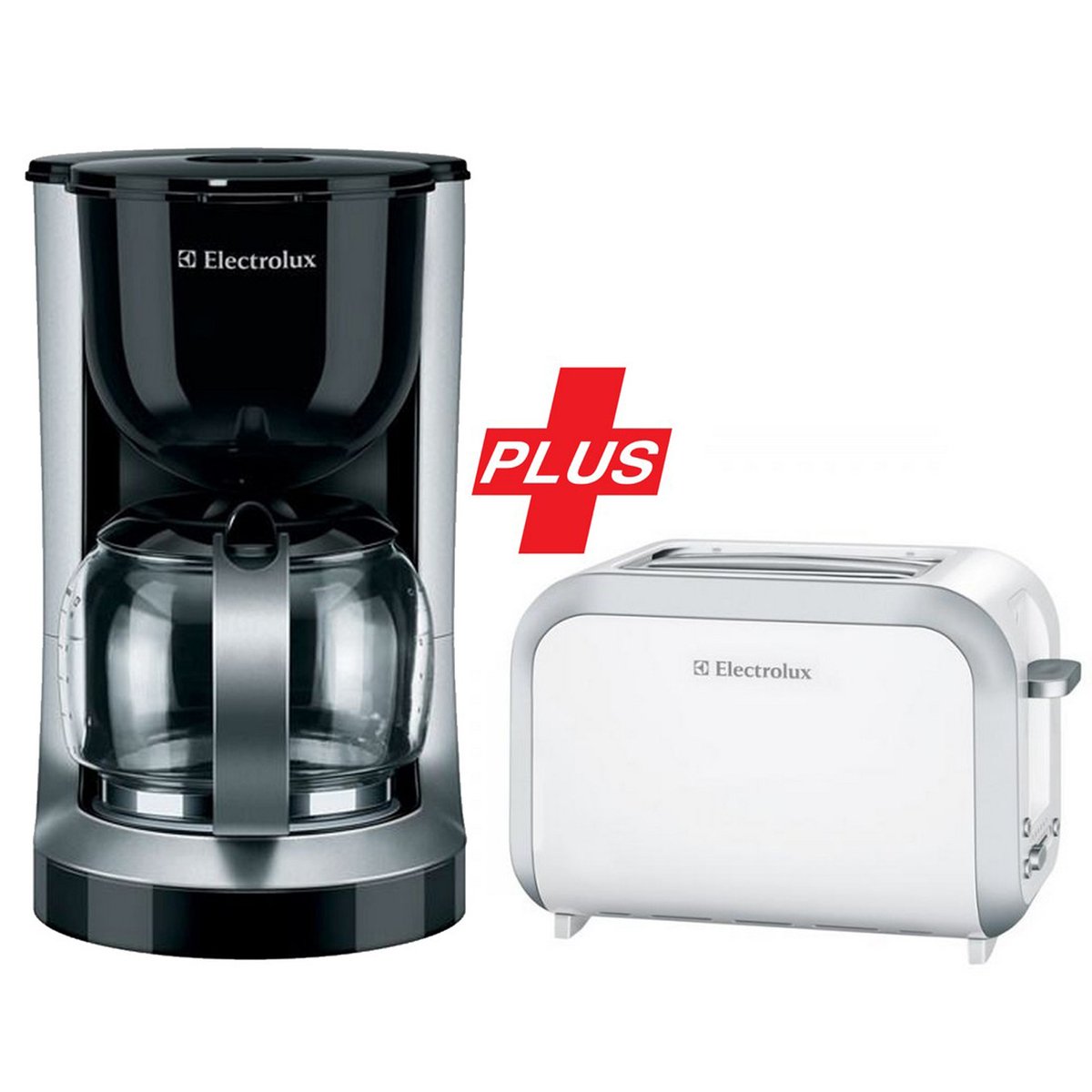 Electrolux Coffee Maker EKF3130 +Toaster EAT3130  2 Slice