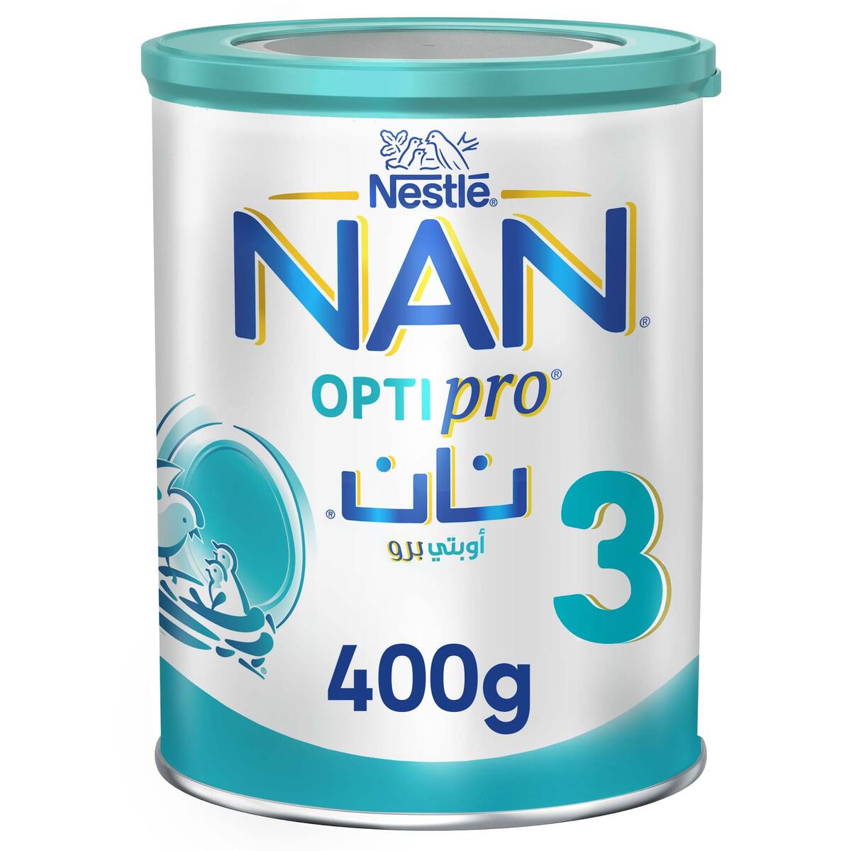 Buy Nestle NAN Optipro Stage 3 Milk For Toddlers From 1 to 3 Years 400 g Online at Best Price | Baby milk powders & formula | Lulu UAE in Saudi Arabia