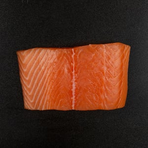 Buy Fresh Organic Salmon Boneless Skinless Fillet 350 g Online at Best Price | Fillet & Steaks | Lulu Kuwait in UAE