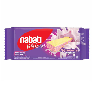 Nabati Wafer Vitakrim Raspberry Yogurt 127g