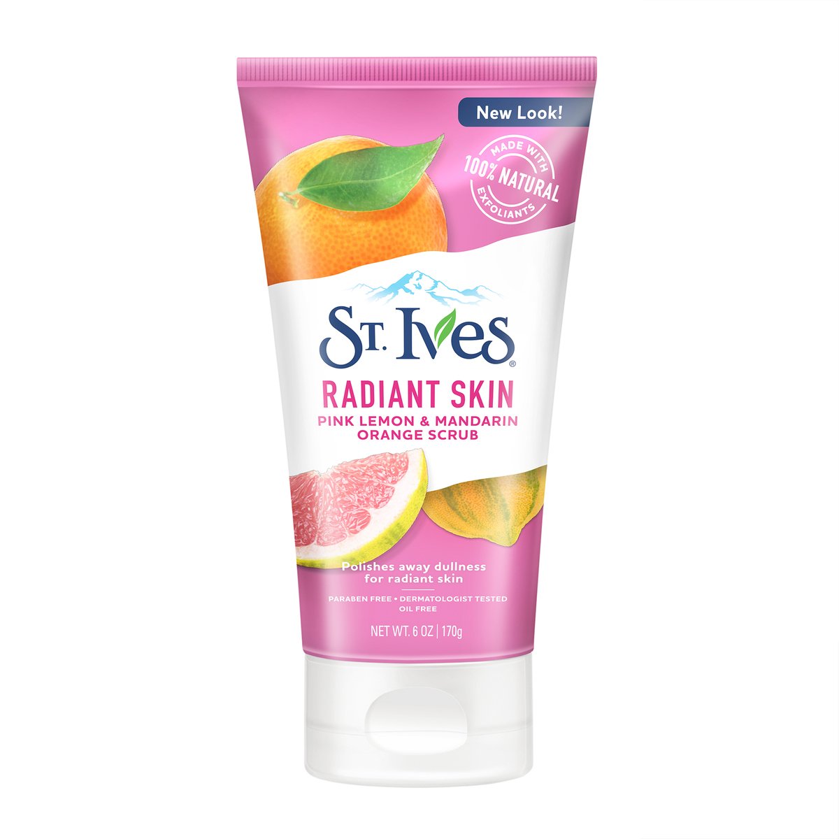St. Ives Radiant Skin Pink Lemon and Mandarin Orange Scrub 170g
