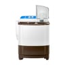 LG Twin Tub Semi-Automatic Washing Machine P900RONL 8KG, Roller Jet Pulsator, 3 Wash Program, Wind Jet Dry