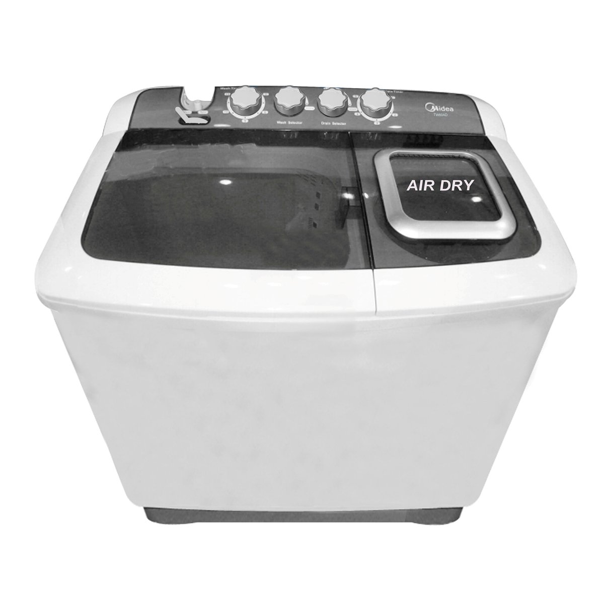 Midea Twin Tub Top Load Washing Machine MTE100-P1101Q 10KG