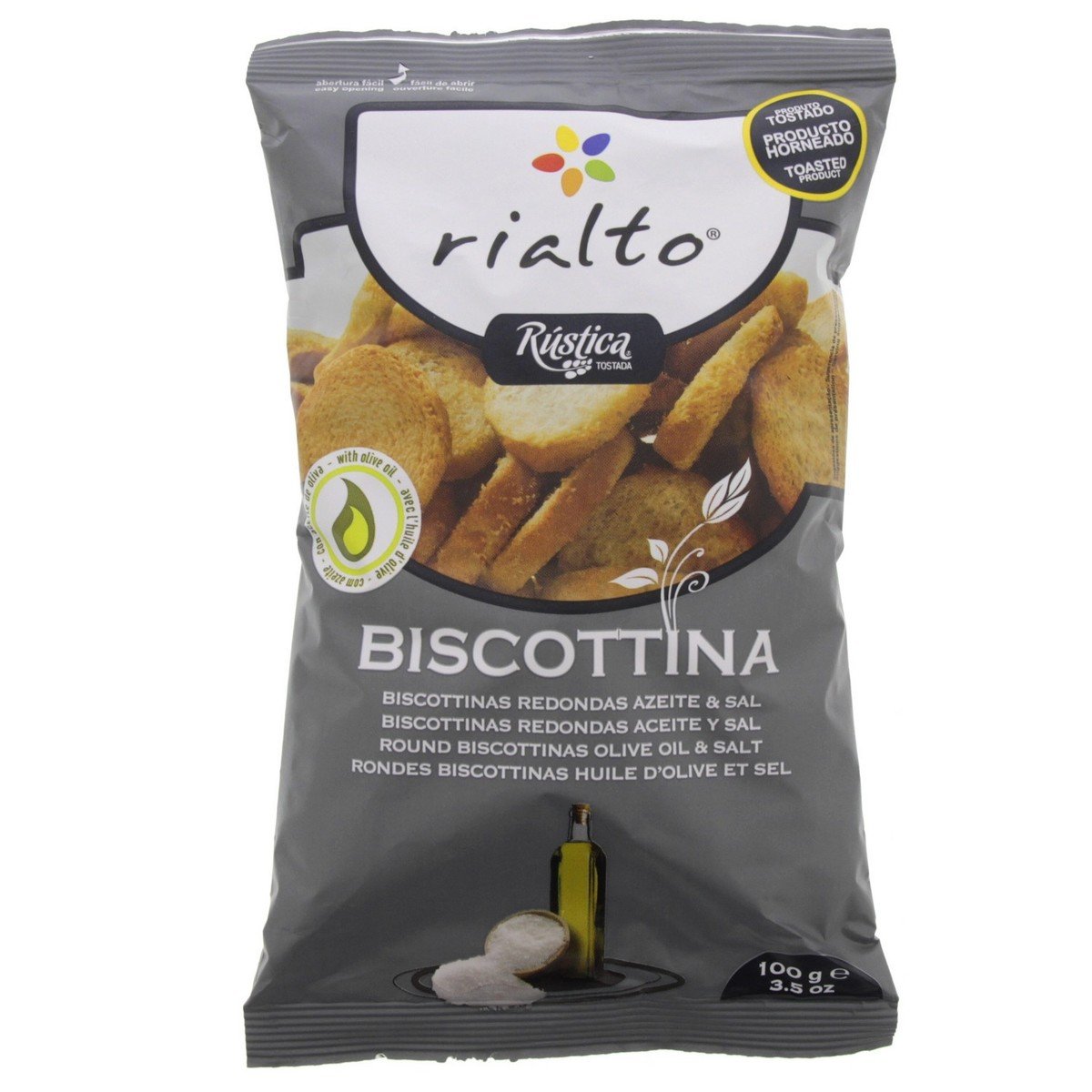 Rialto Biscottina with Olive Oil and Salt 100 g