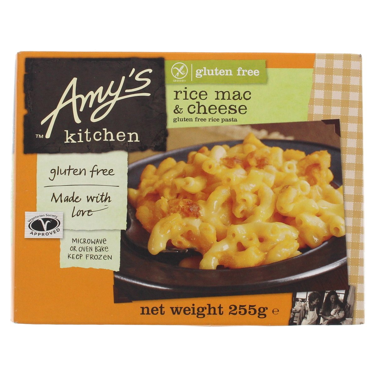 Amy's kitchen Rice Mac & Cheese Pasta 255 g