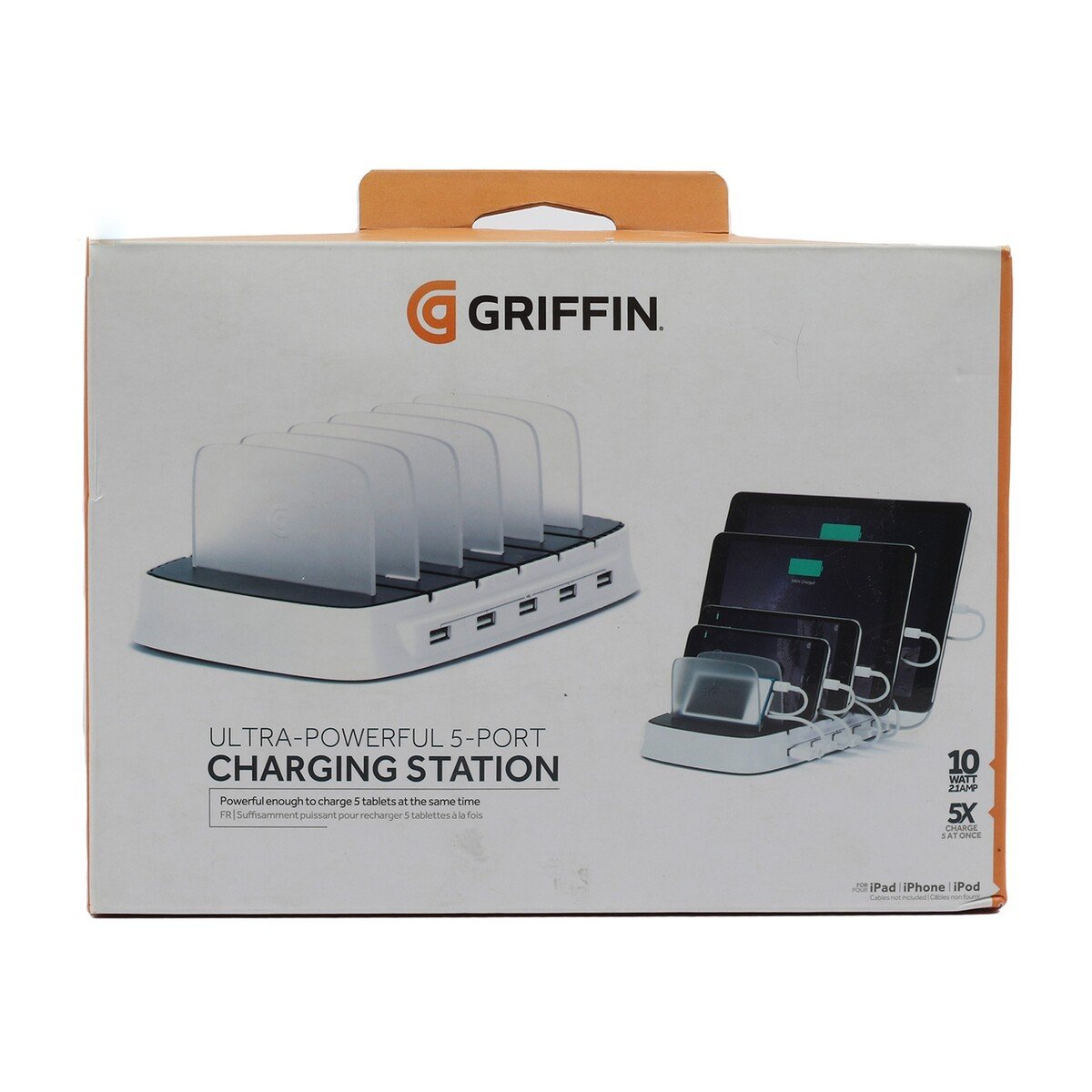 Griffin Power Dock 5 GA39677 Black/White