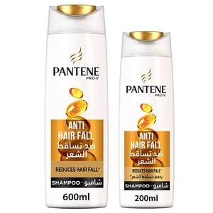 Pantene Pro-V Anti-Hair Fall Shampoo 600 ml + 200 ml