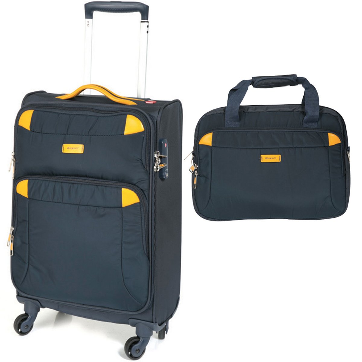 Wagon R Soft Trolley 20” + Laptop Bag 15.6”