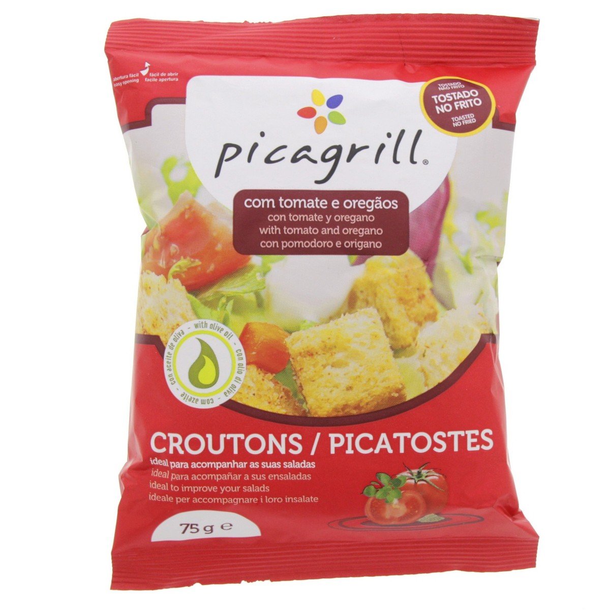 Picagrill Tomato and Oregano Croutons 75 g