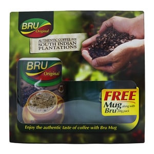 Bru Pure Coffee Bottle 200g + Offer