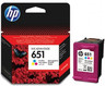 HP Ink Cartridge 651 Tri-Color
