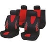 Automate Seat Cover Set Black with Red YHA3533 8pcs