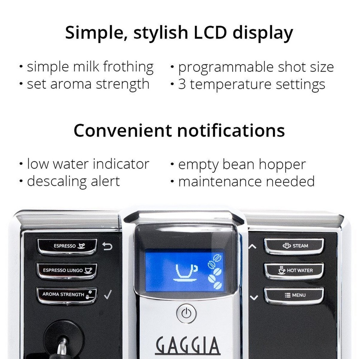 Gaggia Automatic Coffee Maker Anima CMF
