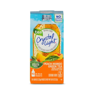 Crystal Light Drink Mix Peach Mango Green Tea 23.2g