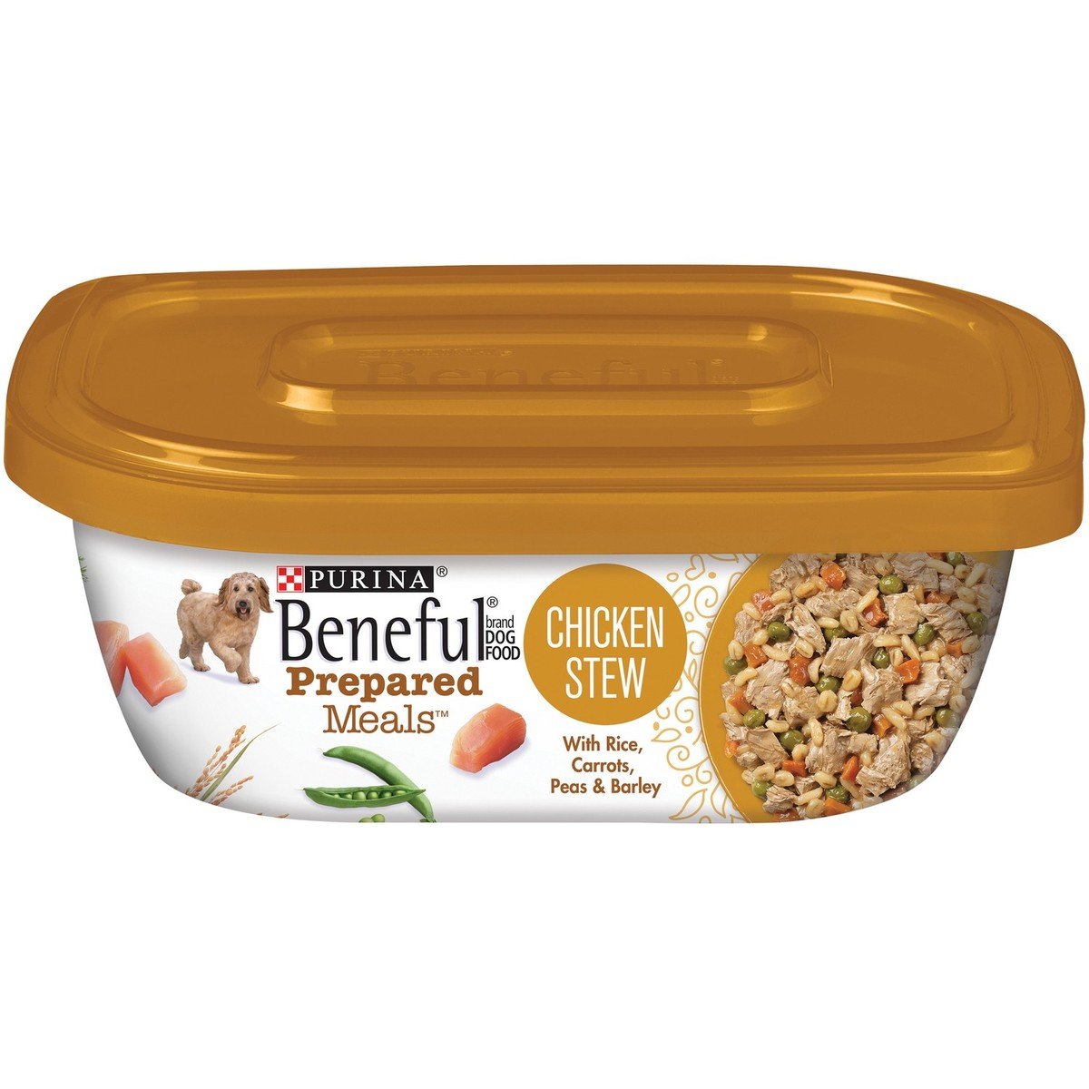 Purina Beneful Prepared Dog Food Meal Chicken Stew Tub 283 g