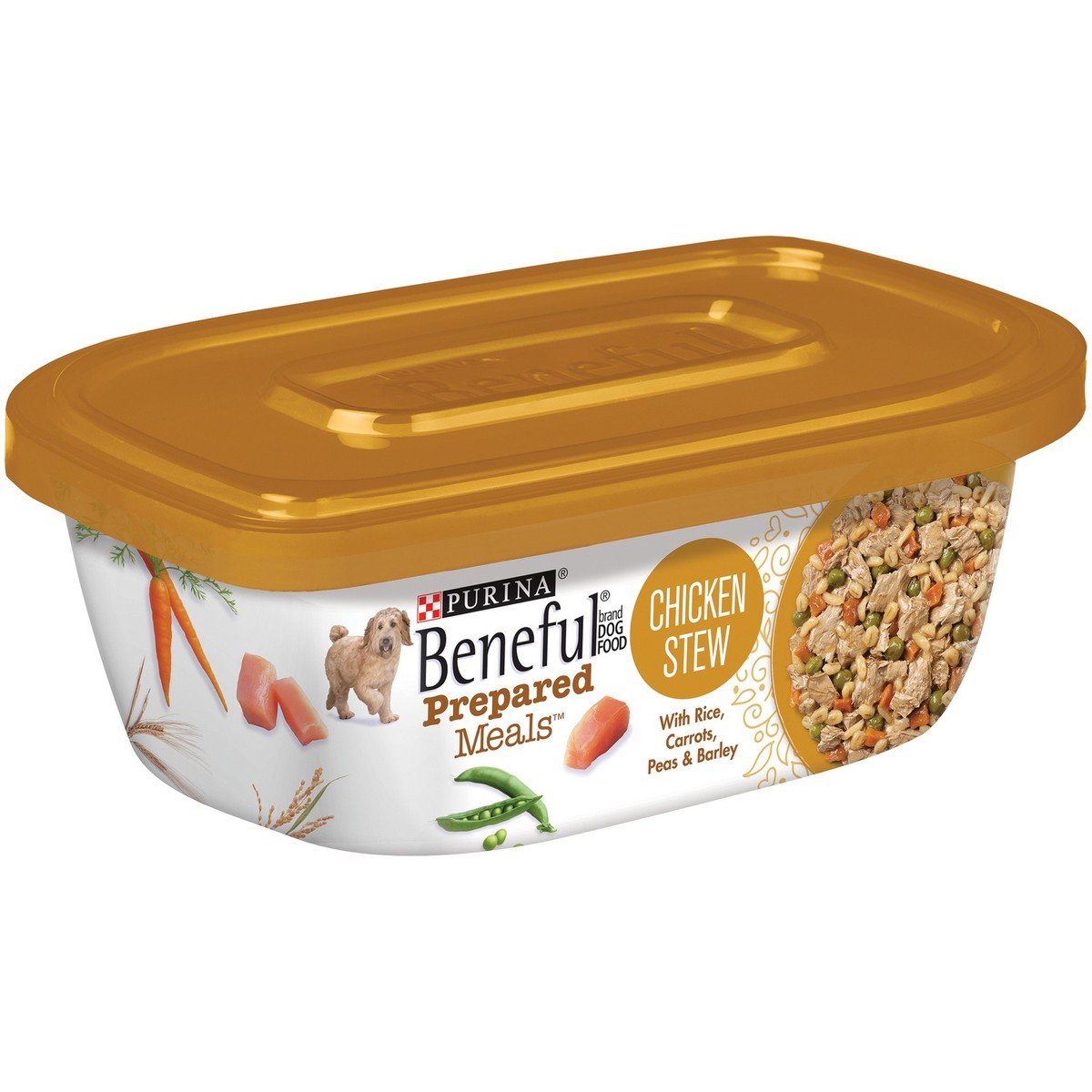 Purina Beneful Prepared Dog Food Meal Chicken Stew Tub 283 g