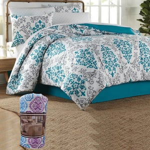 Laura Comforter Single 1pc Assorted Colors/Designs