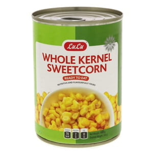 Buy LuLu Whole Kernel Sweet Corn 400 g Online at Best Price | Cand Whl.Kernel Corn | Lulu KSA in UAE