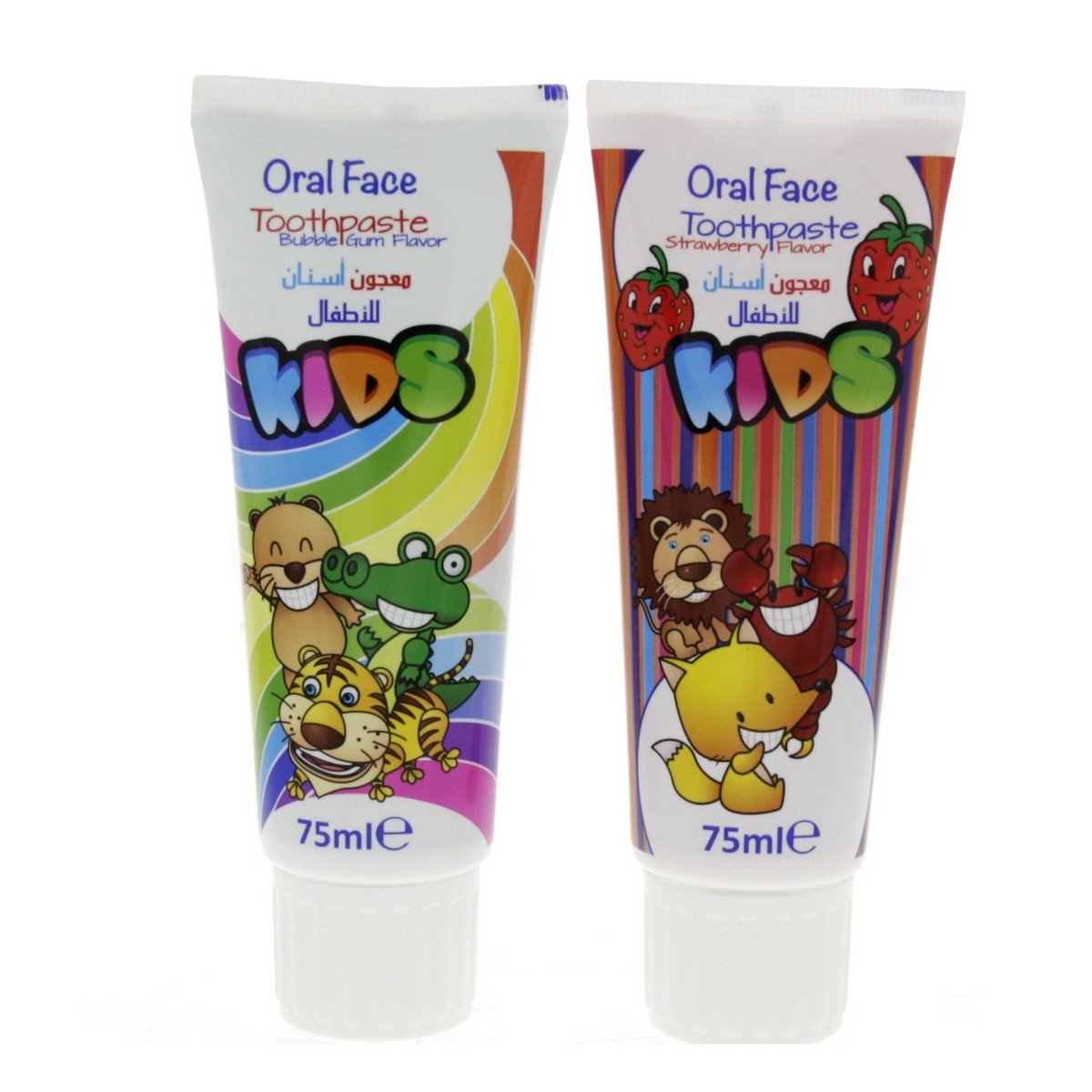 Oral Face Kids Toothpaste Assorted Flavor 2 x 75 ml