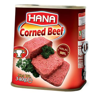 اشتري قم بشراء هنا لحم معلب 340 جم Online at Best Price من الموقع - من لولو هايبر ماركت Canned Corned Beef في الكويت