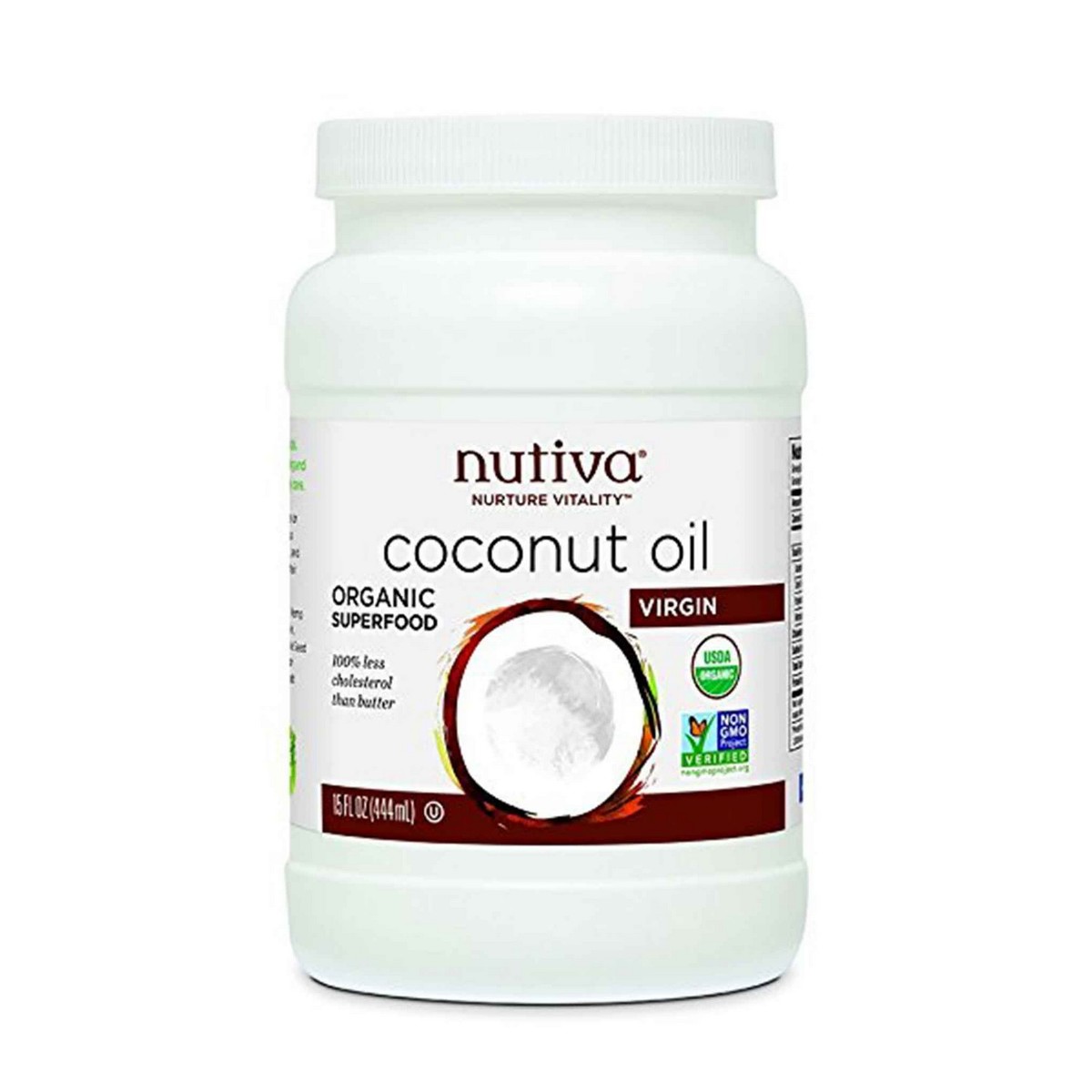 Nutiva Organic Virgin Coconut Oil  444ml