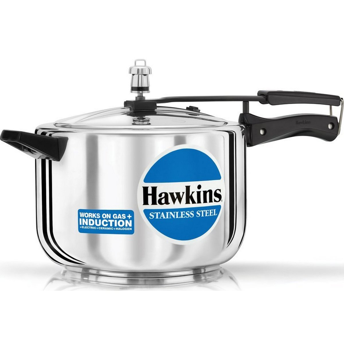 Buy Hawkins Stainless Steel Pressure Cooker B85 8 Ltr Online at Best Price | Pressure Cookers | Lulu Kuwait in Kuwait