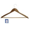 Straight Line Wooden Hanger 1pc