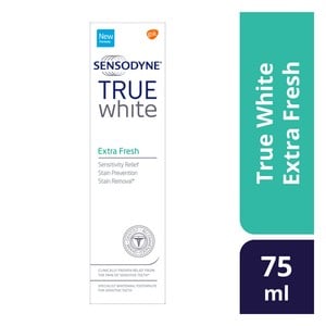 Sensodyne True White Extra Fresh Toothpaste, 75 ml