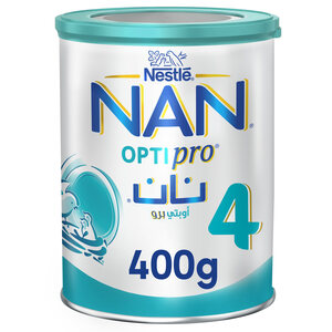 Buy Nestle NAN OPTIPRO Stage 4 From 3 to 6 Years 400 g Online at Best Price | Baby milk powders & formula | Lulu KSA in Kuwait
