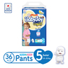BabyJoy Culotte Pants Diaper Size 5 Junior Jumbo Pack 15-22kg 36 Count