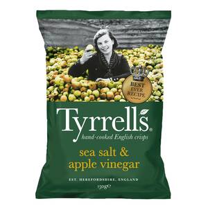 Tyrrells English Crisp Sea Salt & Apple Vinegar 150g