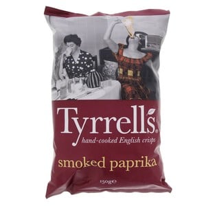 Tyrrells English Crisp Smoke Paprika 150g