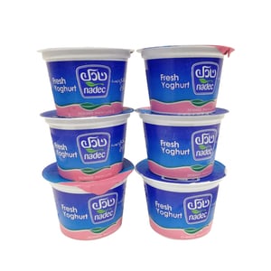 Nadec Fresh Yoghurt Skimmed 170g x 5+1