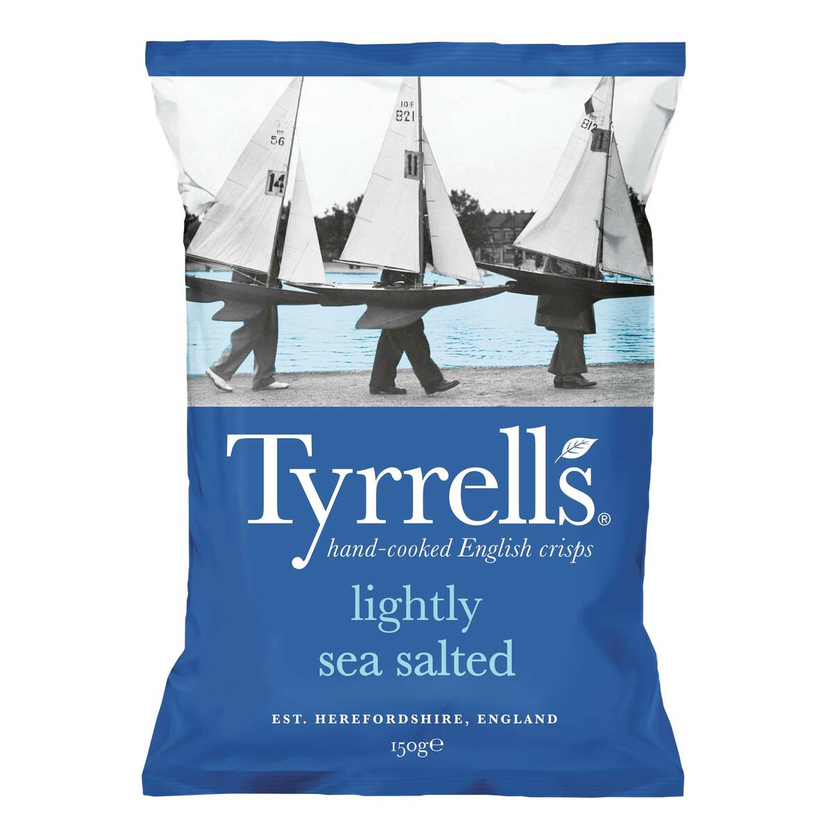 Tyrrells English Crisp Lightly Sea Salted 150g