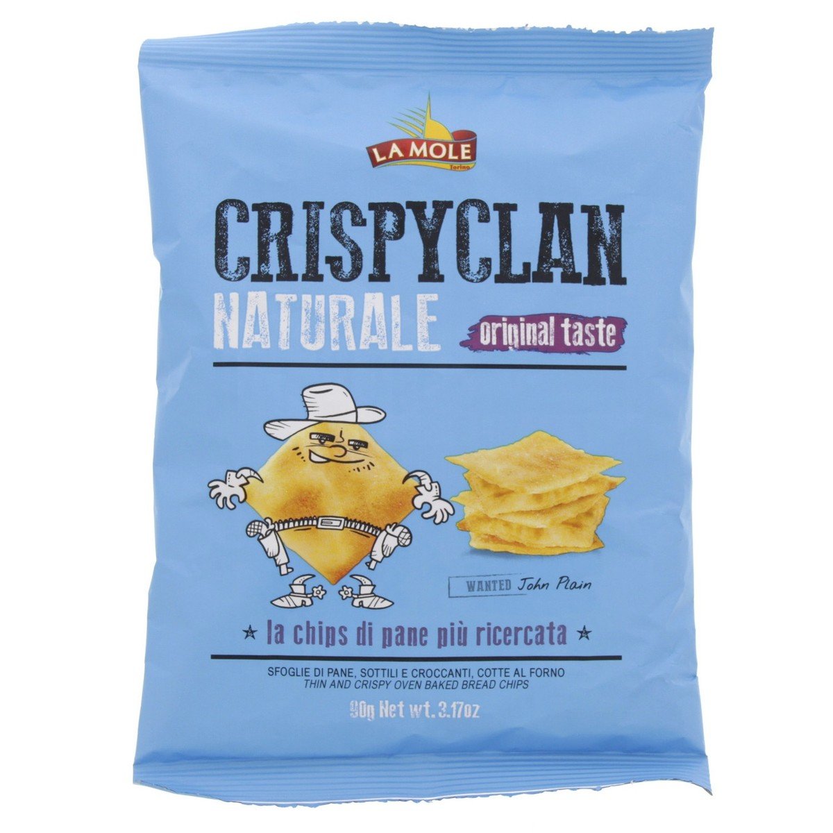 Lamole Crispy Clan Natural Flavoured Chips 90 g