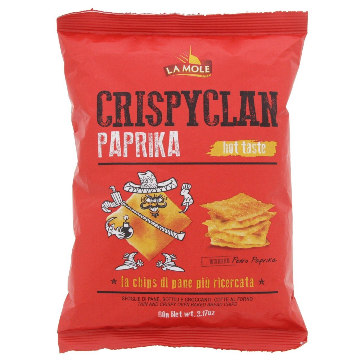 Lamole Crispy Clan Paprika Flavoured Chips 90 g