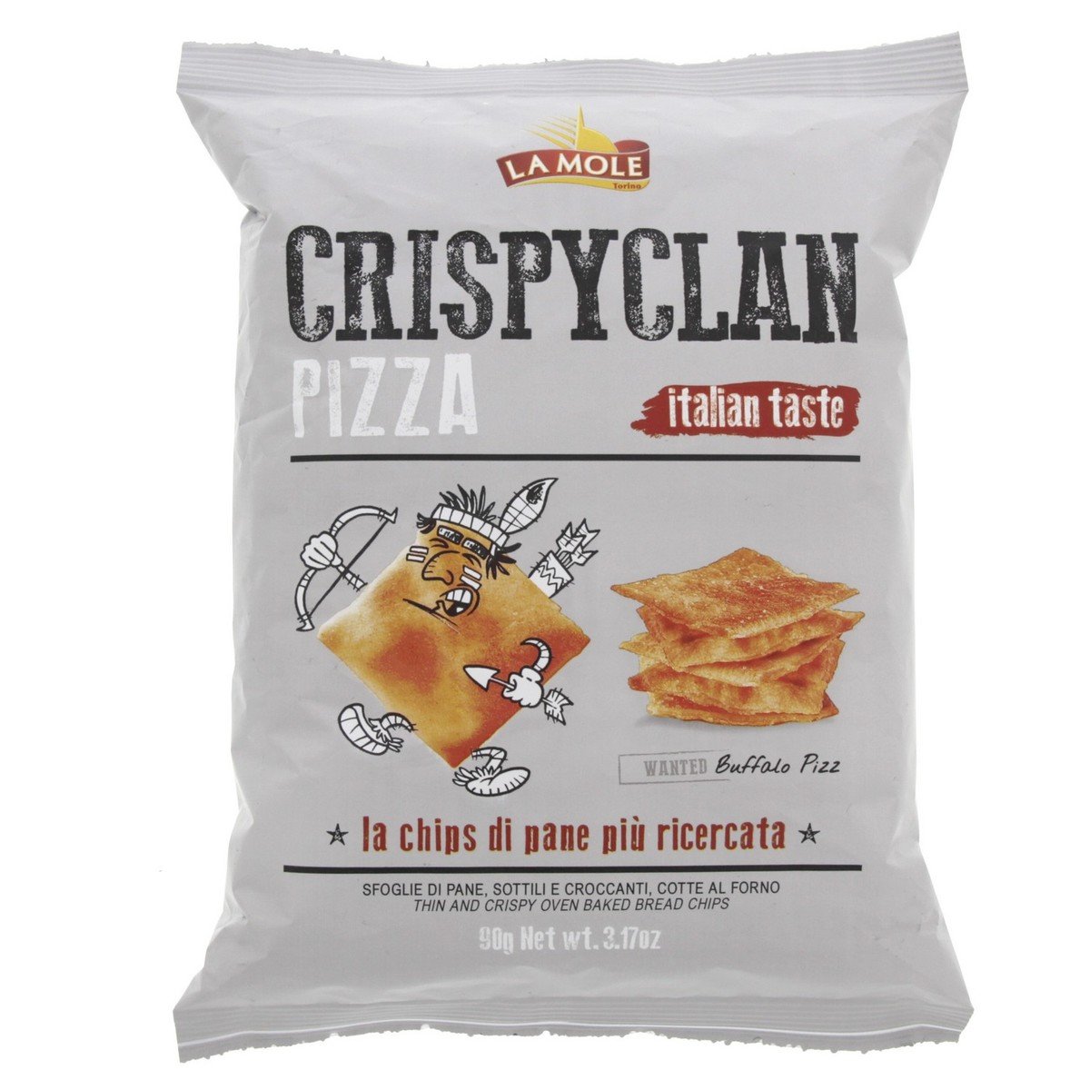 Lamole Crispy Clan Pizza Flavoured Chips 90g