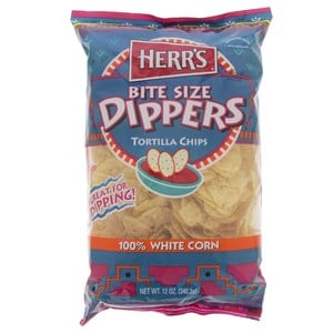 Herrs White Corn Tortilla Chips 340.2g