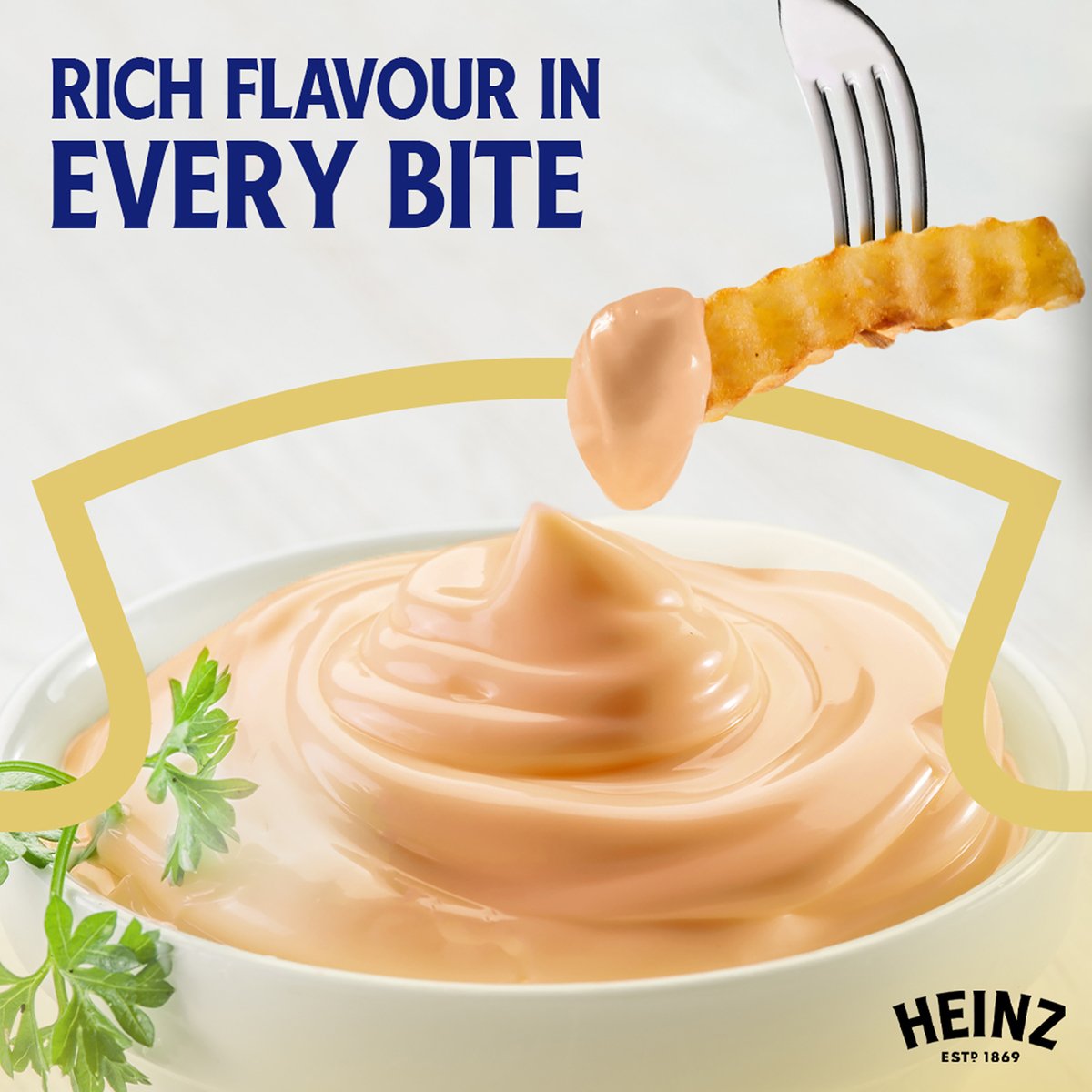 Heinz Fiery Chili Mayonnaise Top Down Squeezy Bottle 225 ml