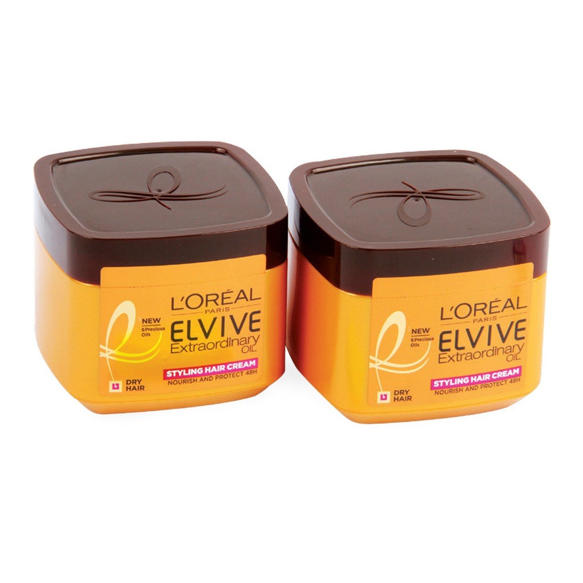 Loreal Elvive Extraordinary Oil Styling Hair Cream 200ml x 2pcs Online at  Best Price | Hair Creams | Lulu Kuwait