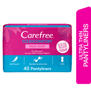 Carefree Panty Liners FlexiComfort Fresh Scent 40pcs