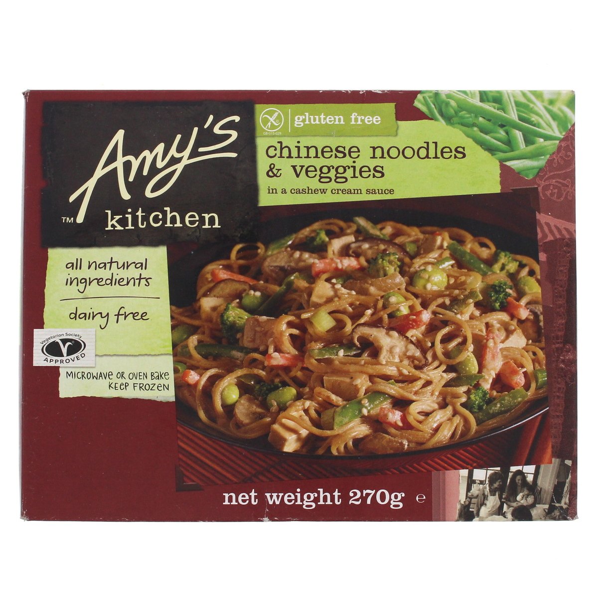 Amy's Kitchen Chinese Noodles & Veggies 270 g