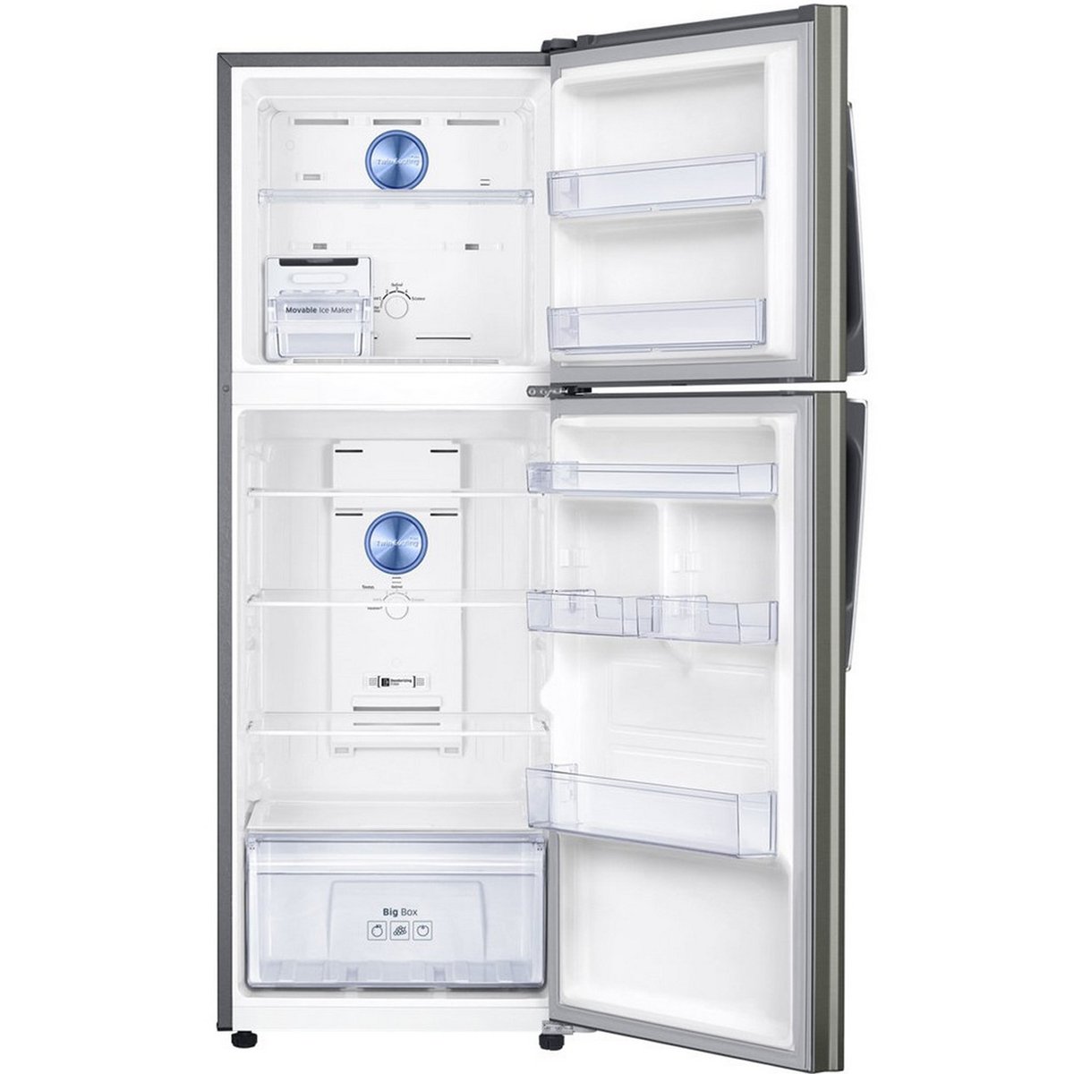 Samsung Double Door Refrigerator RT39K5110SP 390Ltr