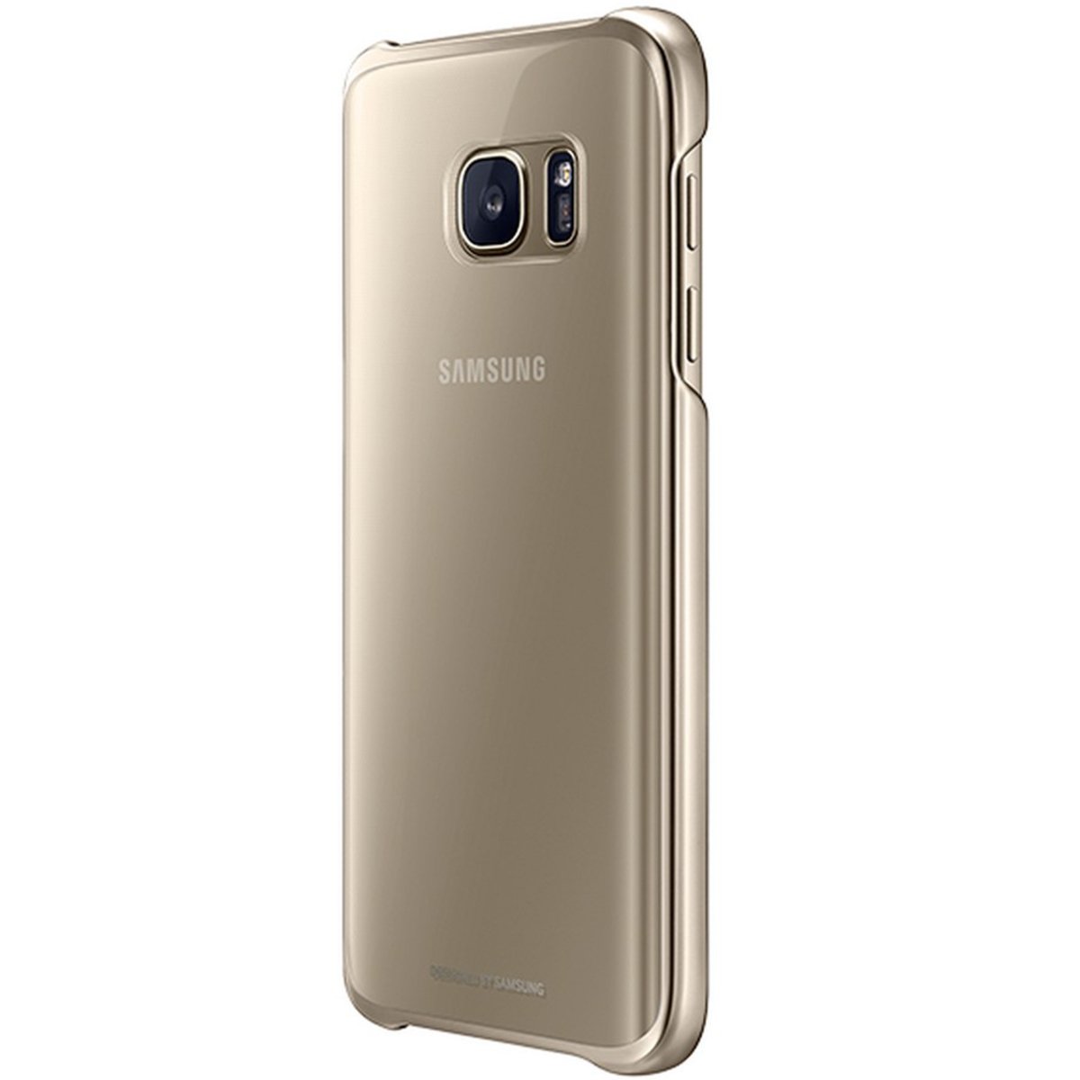 Samsung Galaxy S7 Clear Back Case QG930CF Gold