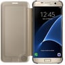 Samsung Galaxy S7 Edge Clear View Case ZG935CF Gold