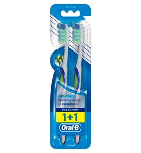 Oral B Toothbrush Pro Expert Extra Clean Medium 1+1
