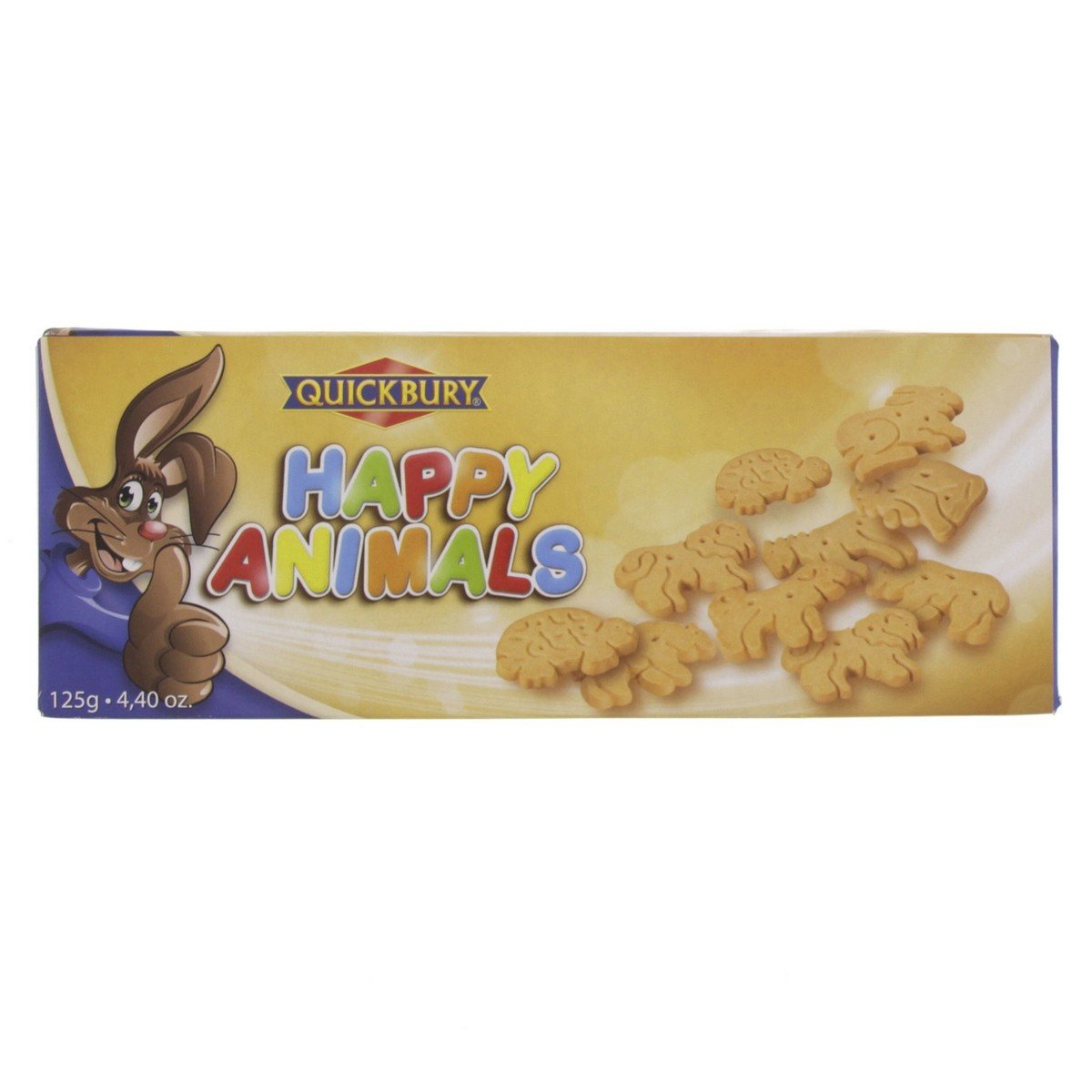 Quickbury Happy Animals Cookies 125 g